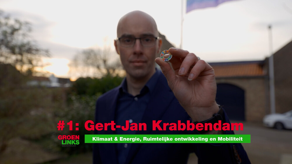 Lijsttrekker Gert-Jan Krabbendam stelt zich voor