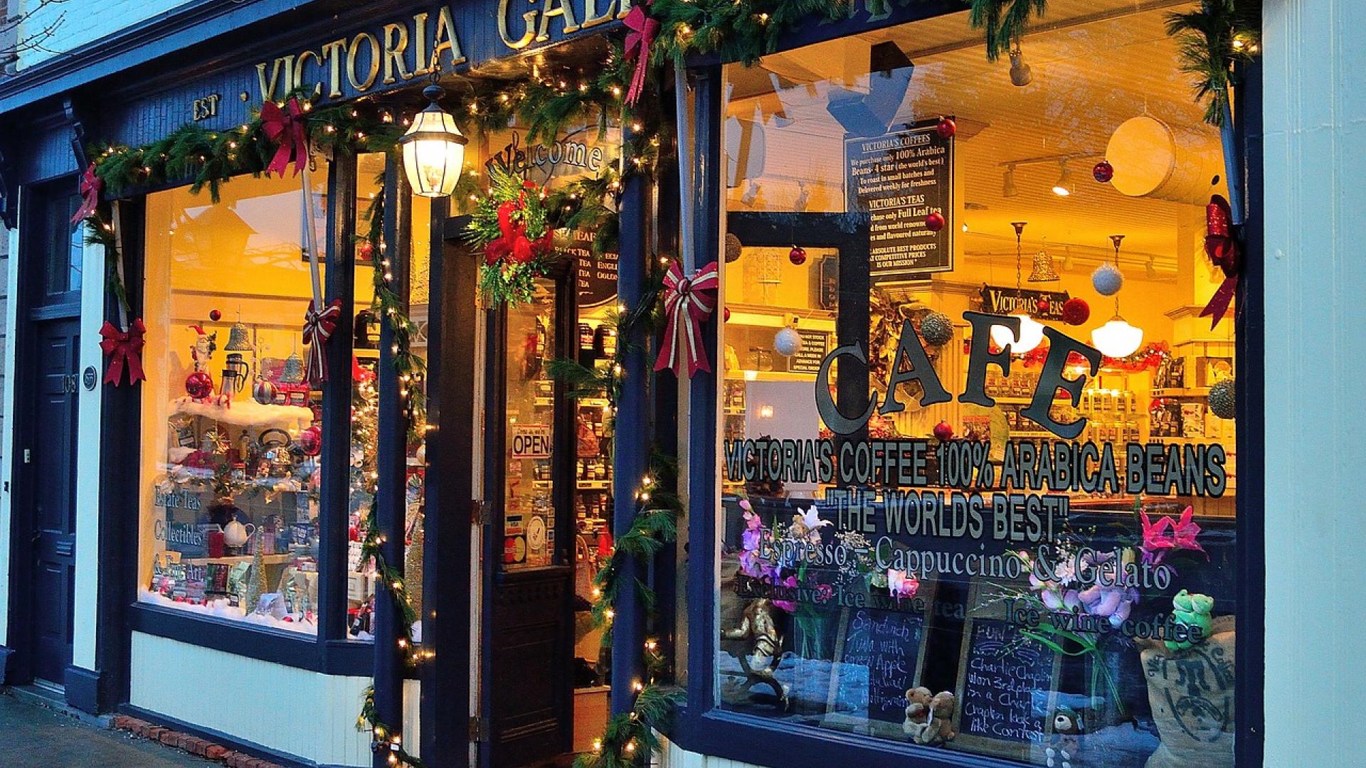 winkel rond kerstmis