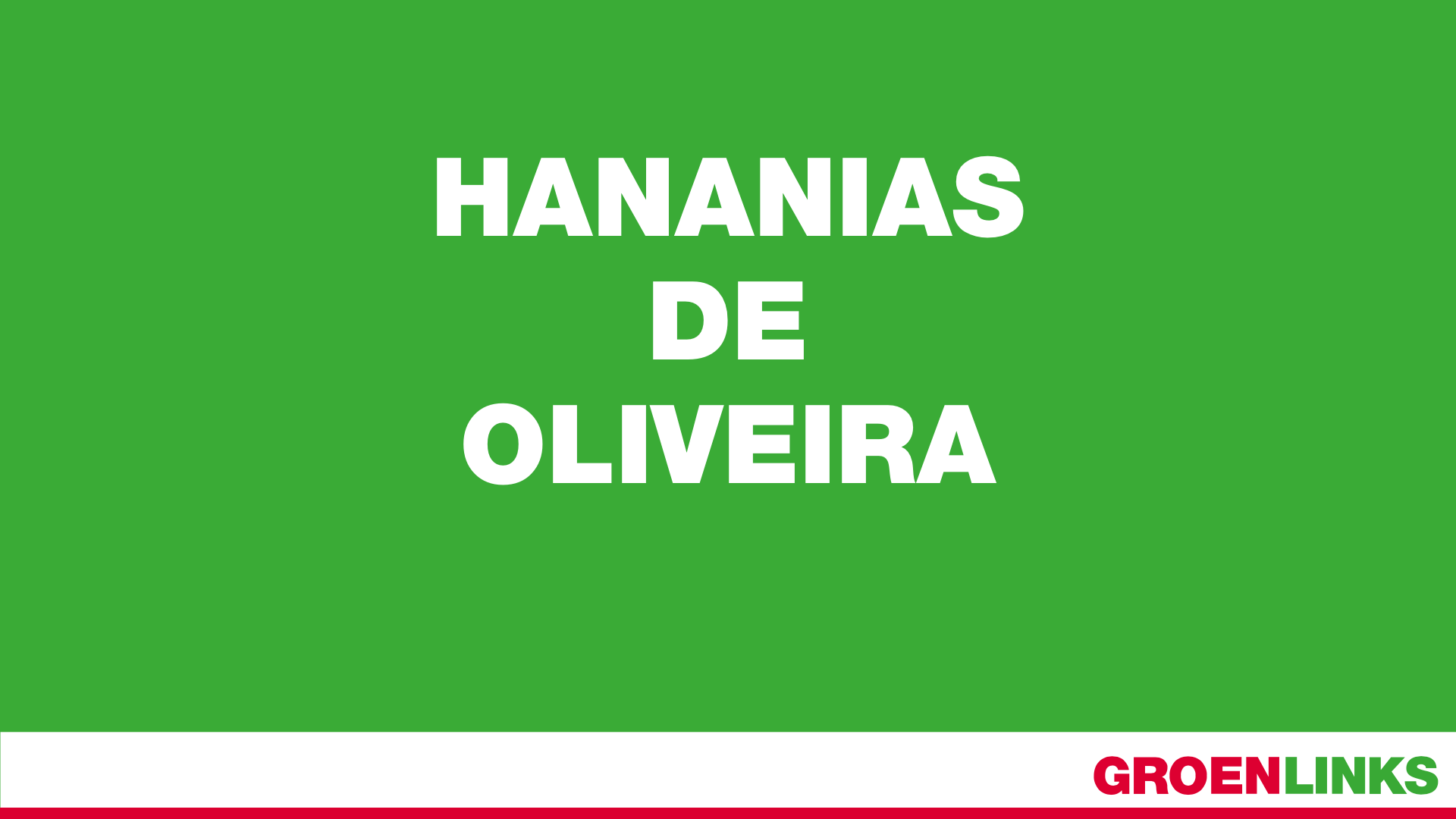 Hananias De Oliveira
