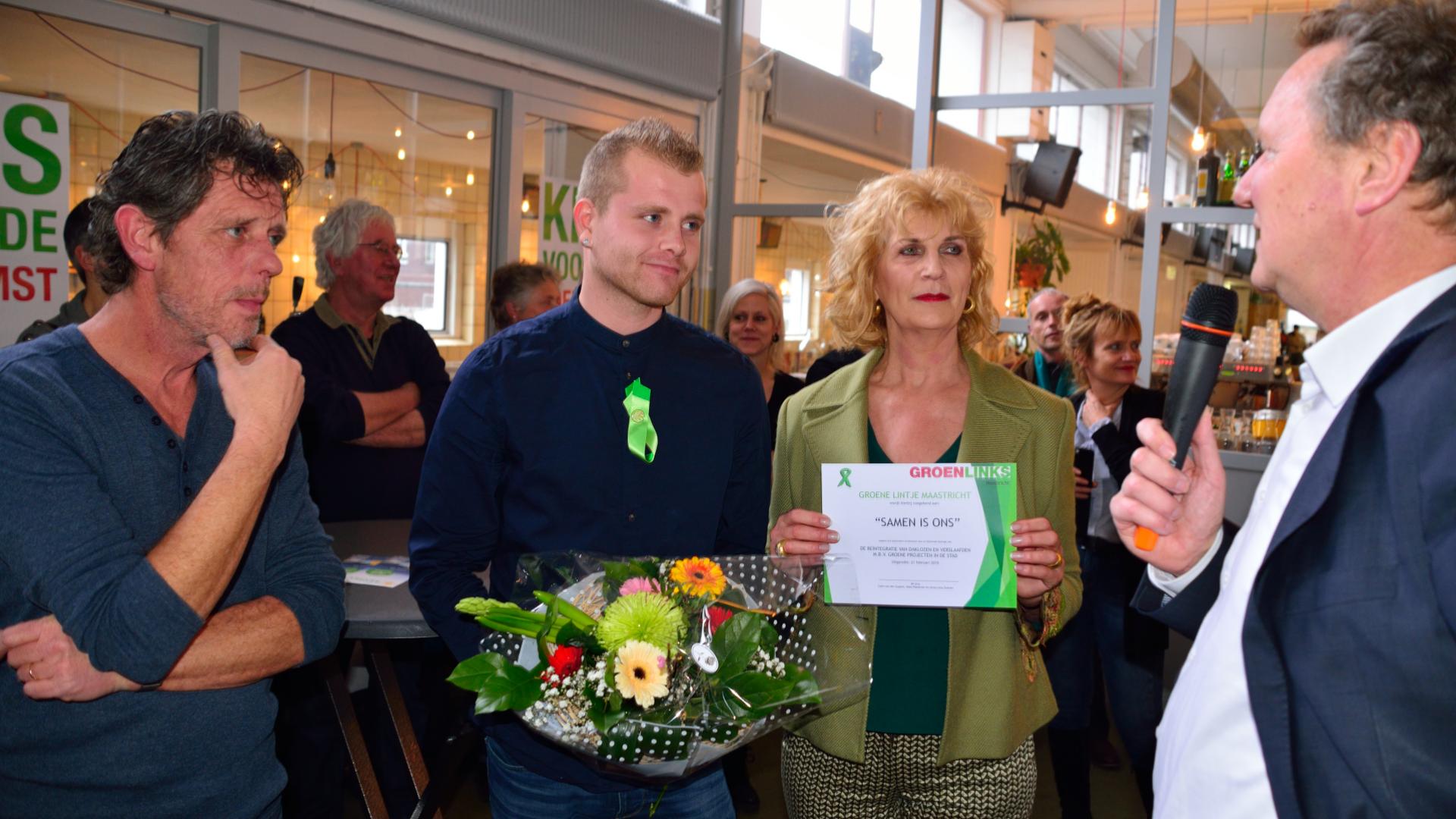 Uitreiking groen lintje 2015